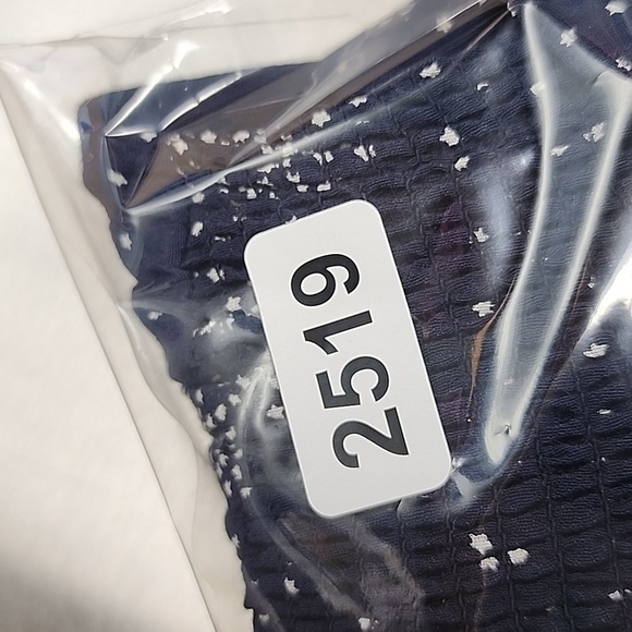 Rails Jasmine Navy Stella Star Pattern Dress‎ Button Front Smocked Waist sz XS - Picture 14 of 14